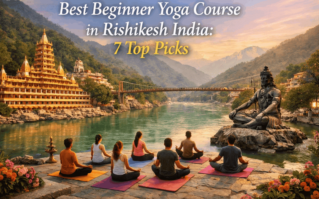 Best Beginner Yoga Course in Rishikesh India: 7 Top Picks