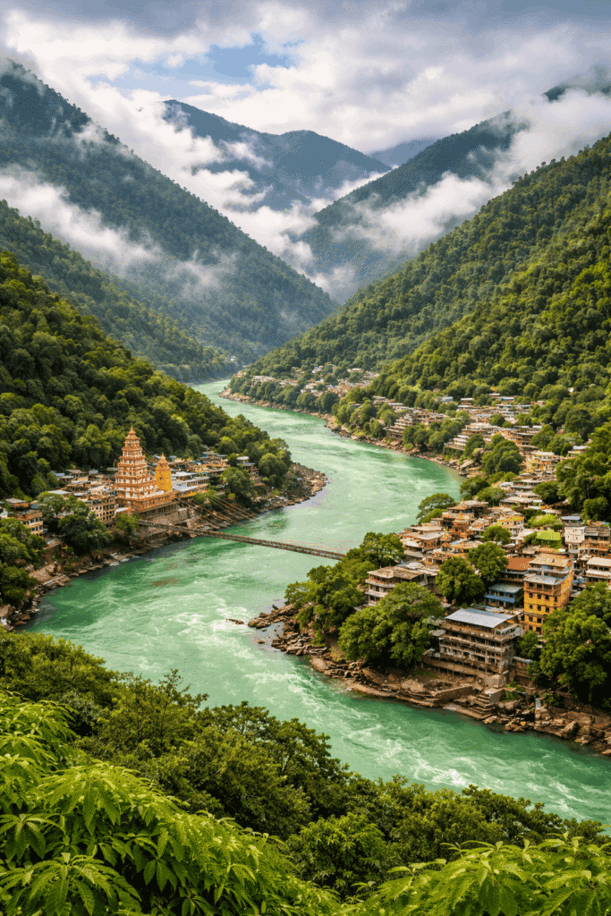 Discovering the best affordable yoga retreat season in rishikesh during the lush summer months.