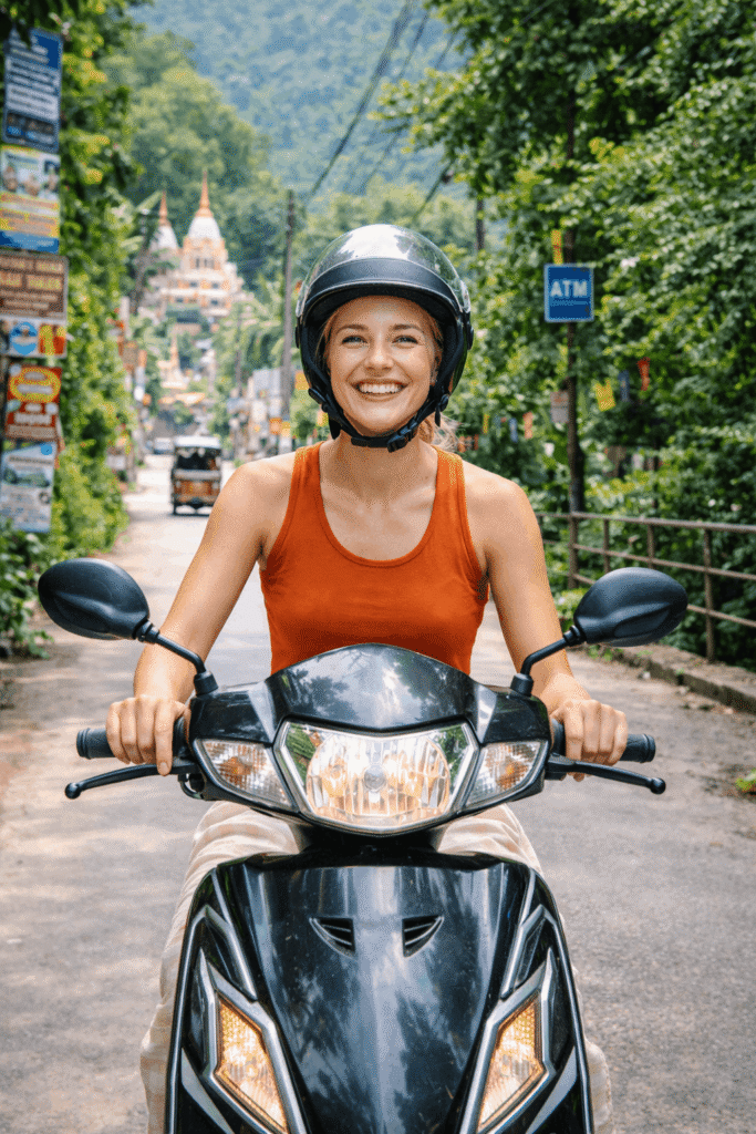 Managing transportation and the cost of living in rishikesh as yoga student.