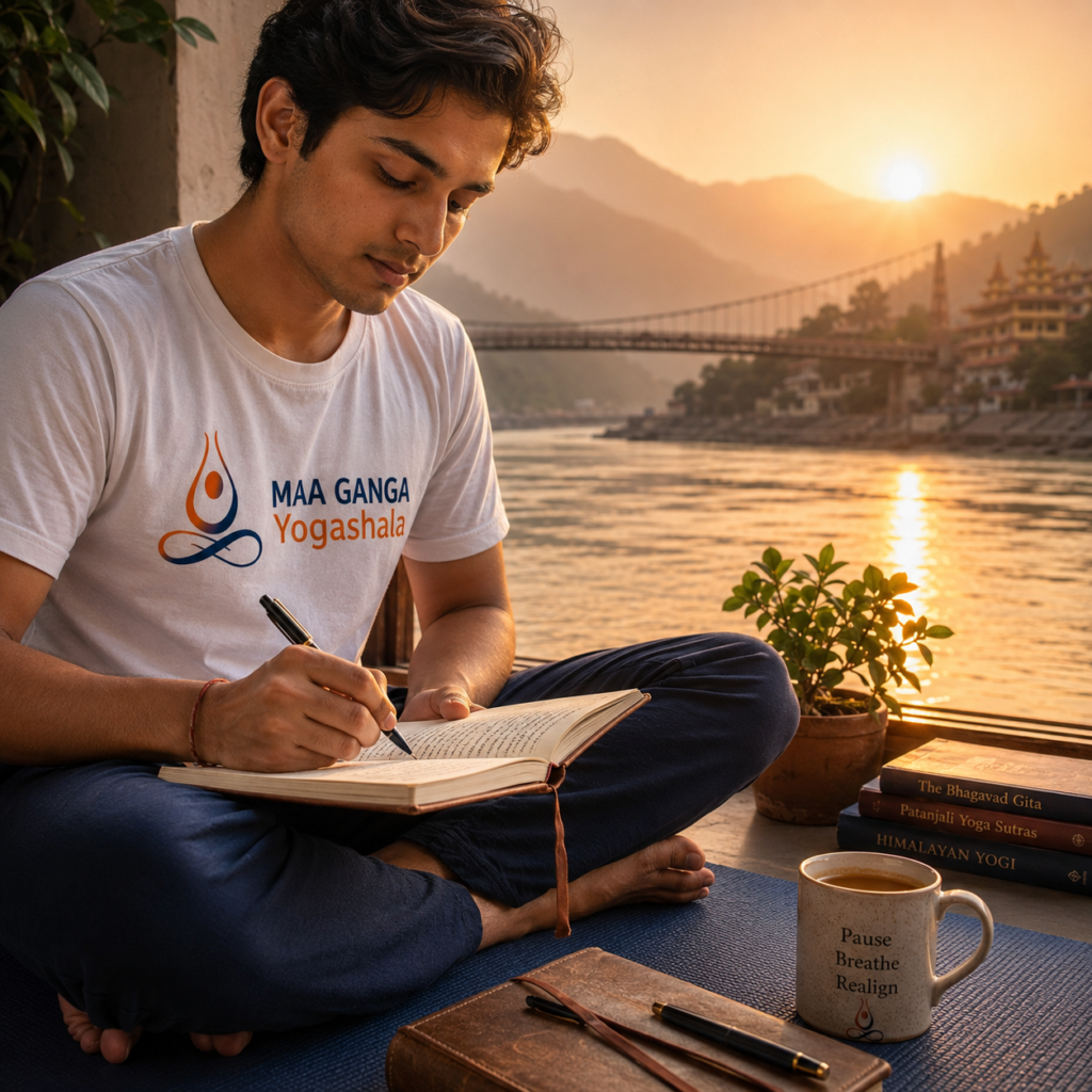emotional release during yoga teacher training journaling rishikesh