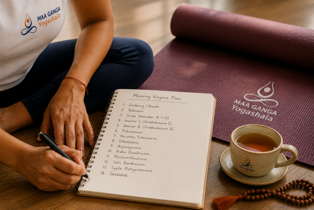 Writing a flow for yoga class sequencing principles teacher training