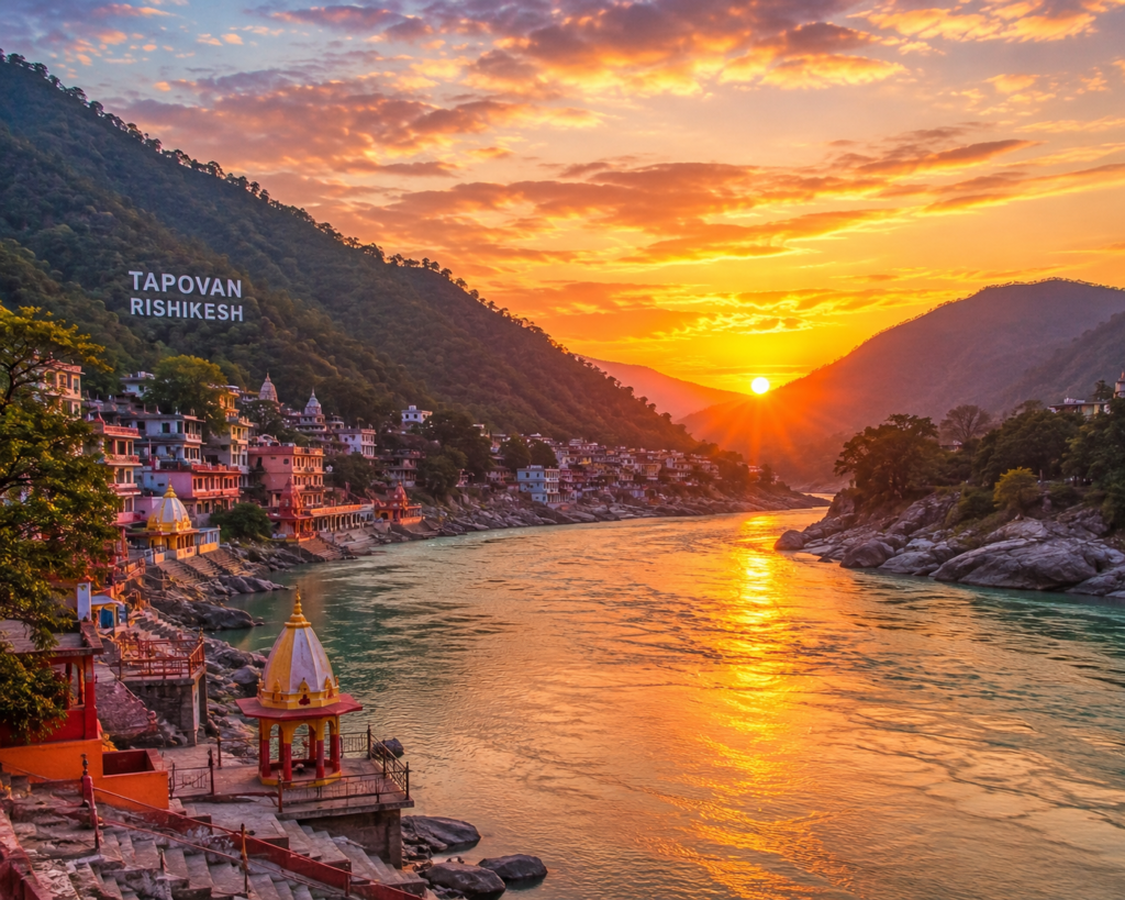 Maa Ganga Yogashala location in Tapovan Rishikesh