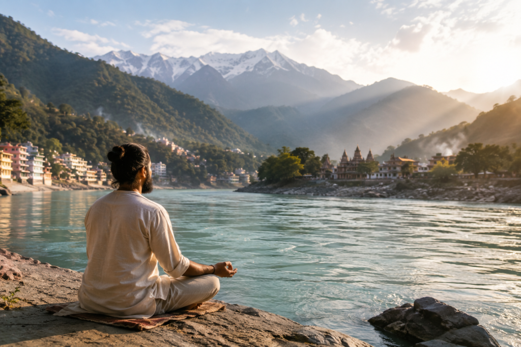 meditation by the ganga breaking the yoga teacher training flexibility required myth