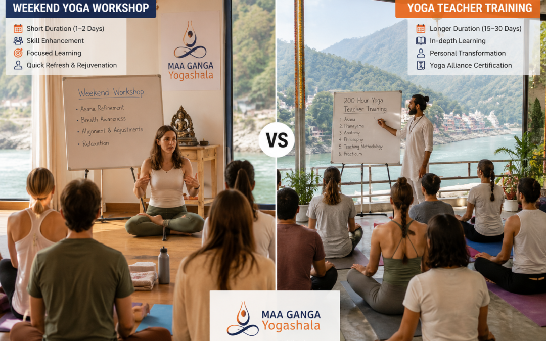 100 hour YTT vs weekend workshop comparison: 5 Honest Facts