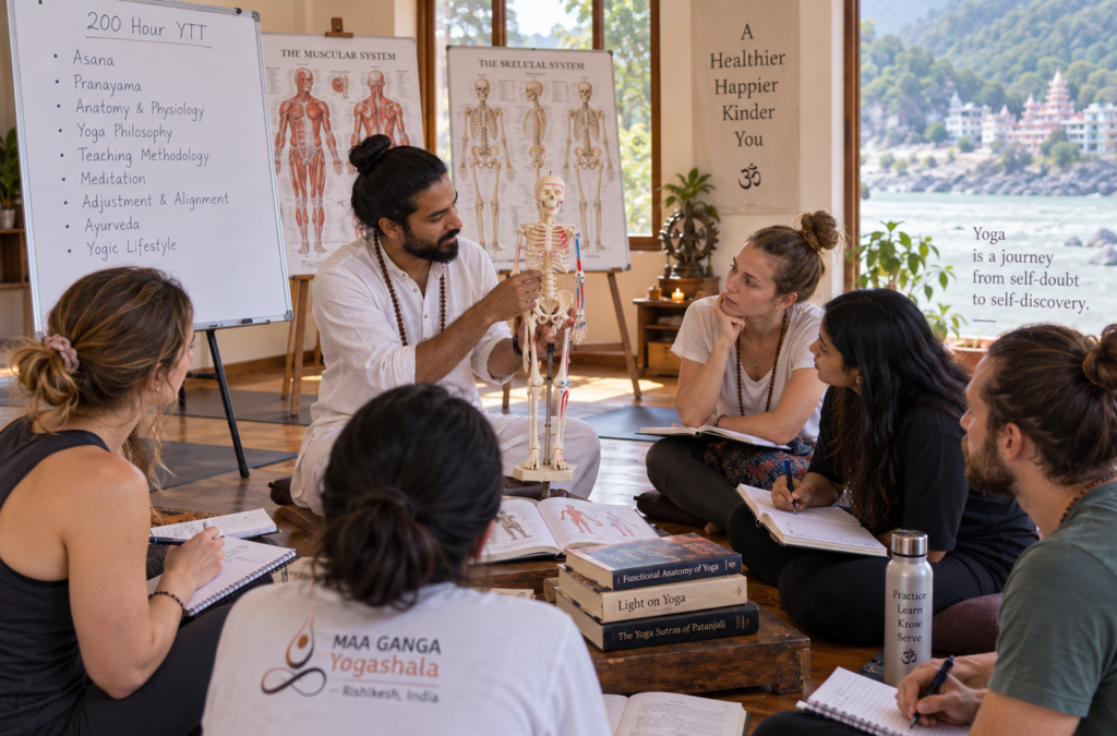 What is included in 200 hour YTT fees India during Rishikesh training